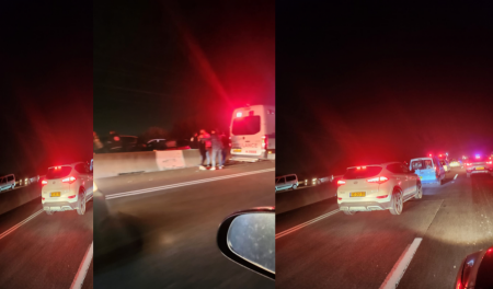 اصابة 13 شخصا بحادث طرق مروع بالقرب من مفرق كفرياسيف